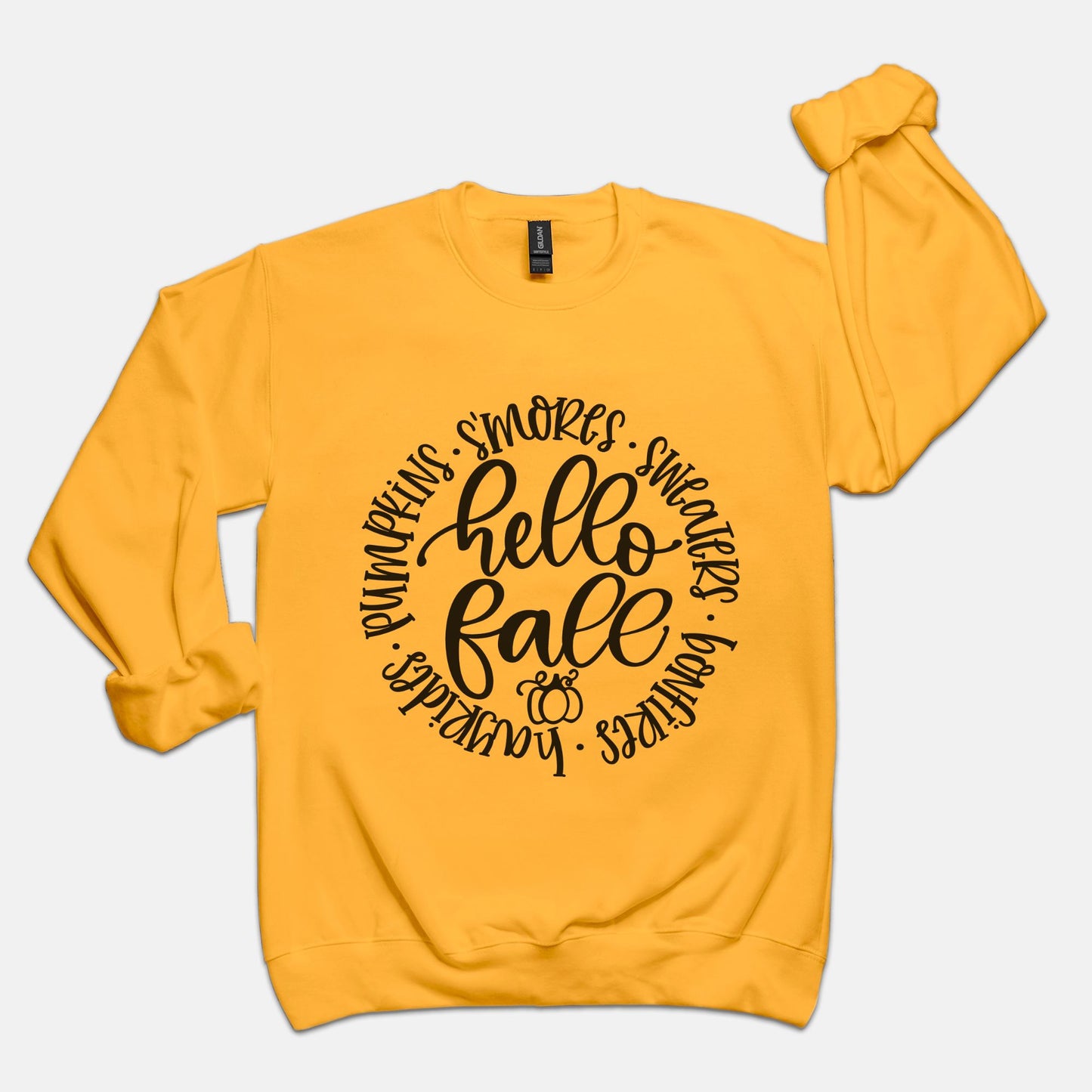 Hello Fall Unisex Crew Neck Sweatshirt