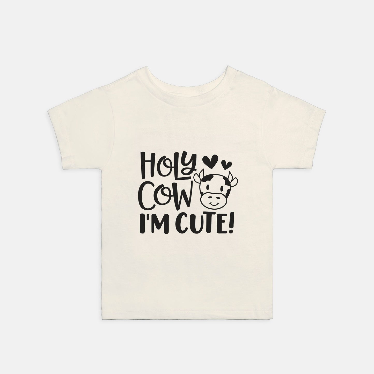 Cute Cow Toddler Tee