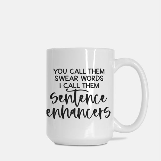 Sentence Enhancers Mug Deluxe 15oz.