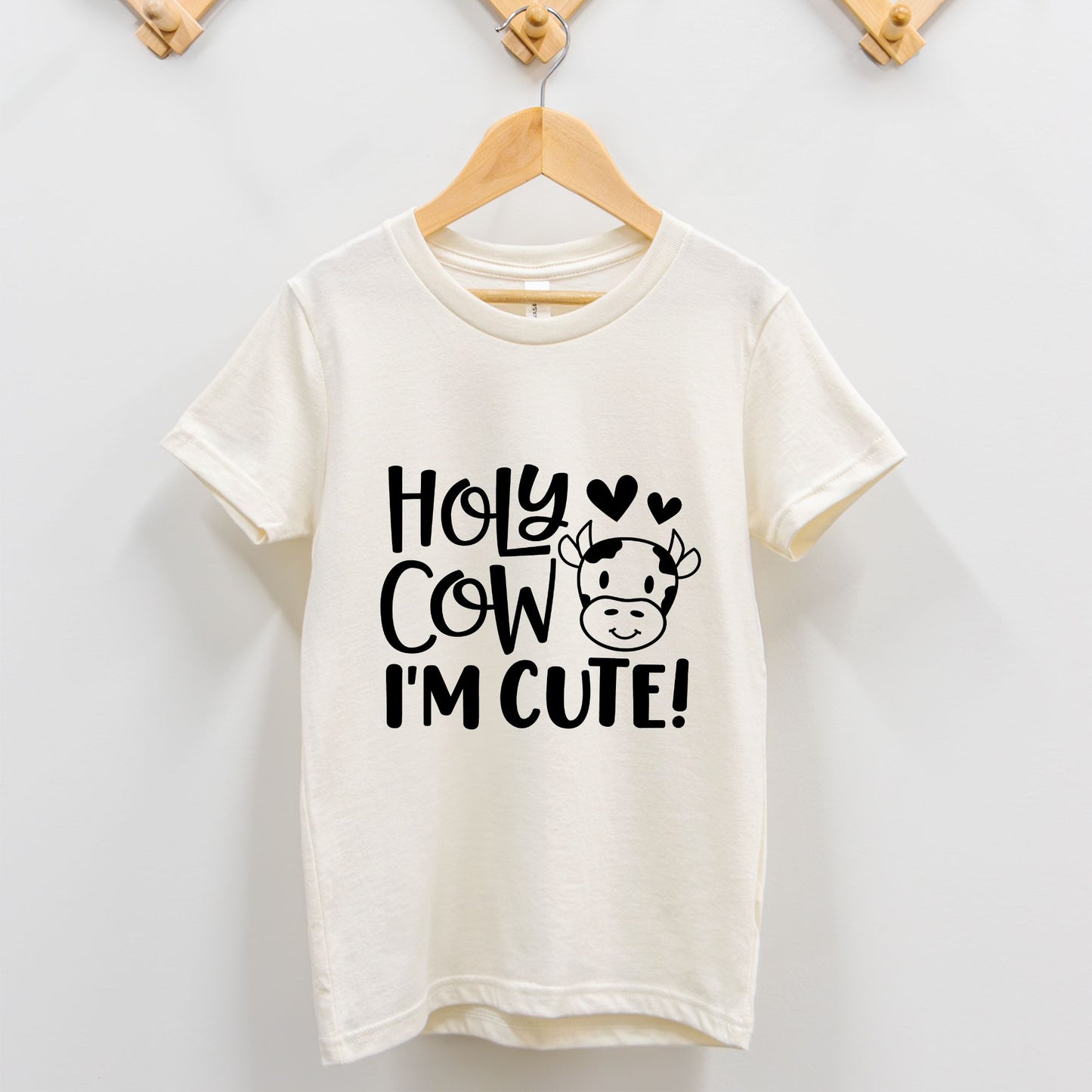 Cute Cow Toddler Tee