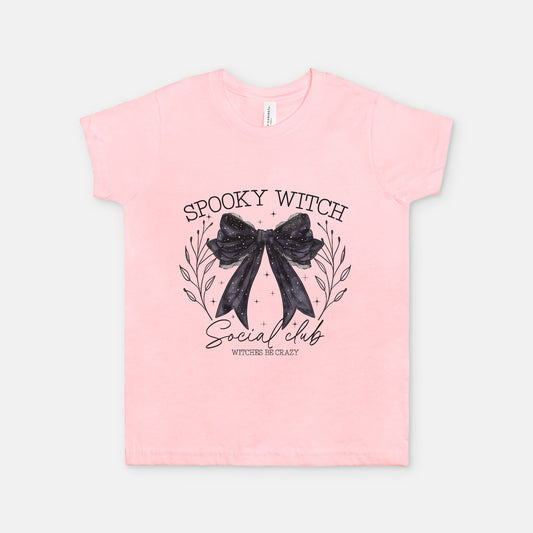 Spooky Witch Kid Short Sleeve Tee