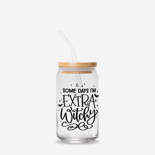 Extra Witchy Glass Can