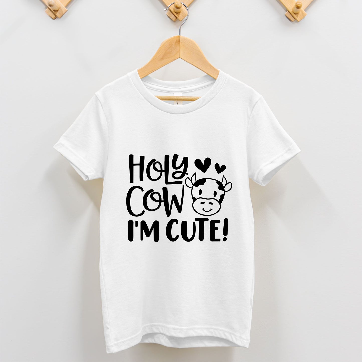 Cute Cow Toddler Tee