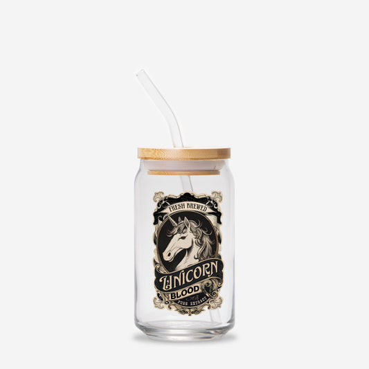 Unicorn Tears Glass Can