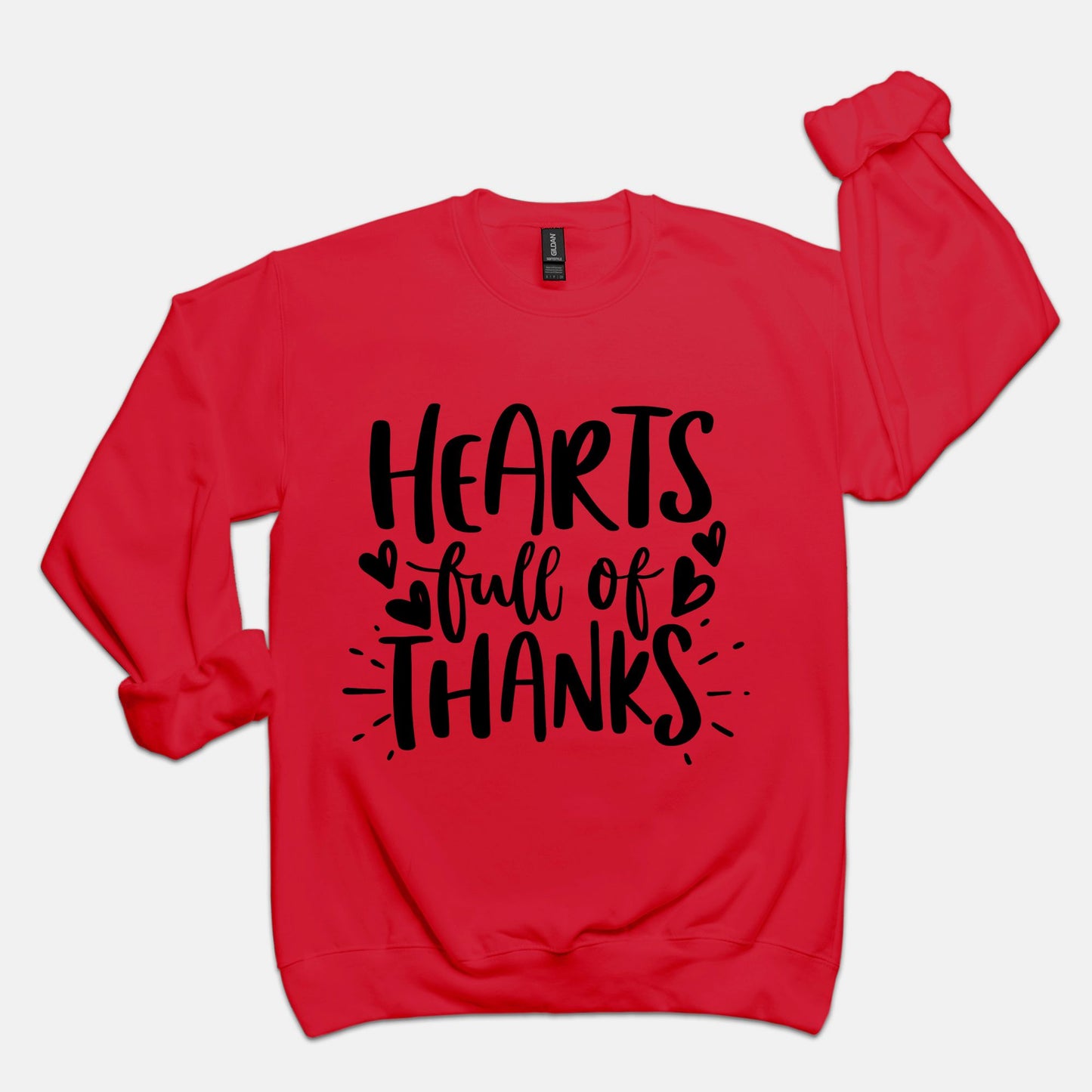 Thankful Heart Unisex Crew Neck Sweatshirt