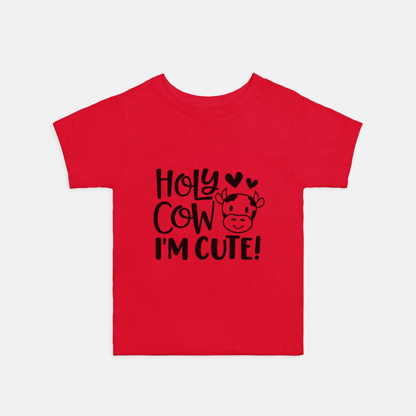 Cute Cow Toddler Tee