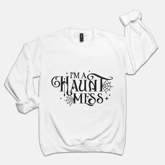 Haunt Mess Unisex Crew Neck Sweatshirt