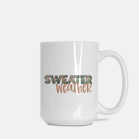 Sweater Weather Mug Deluxe 15oz.