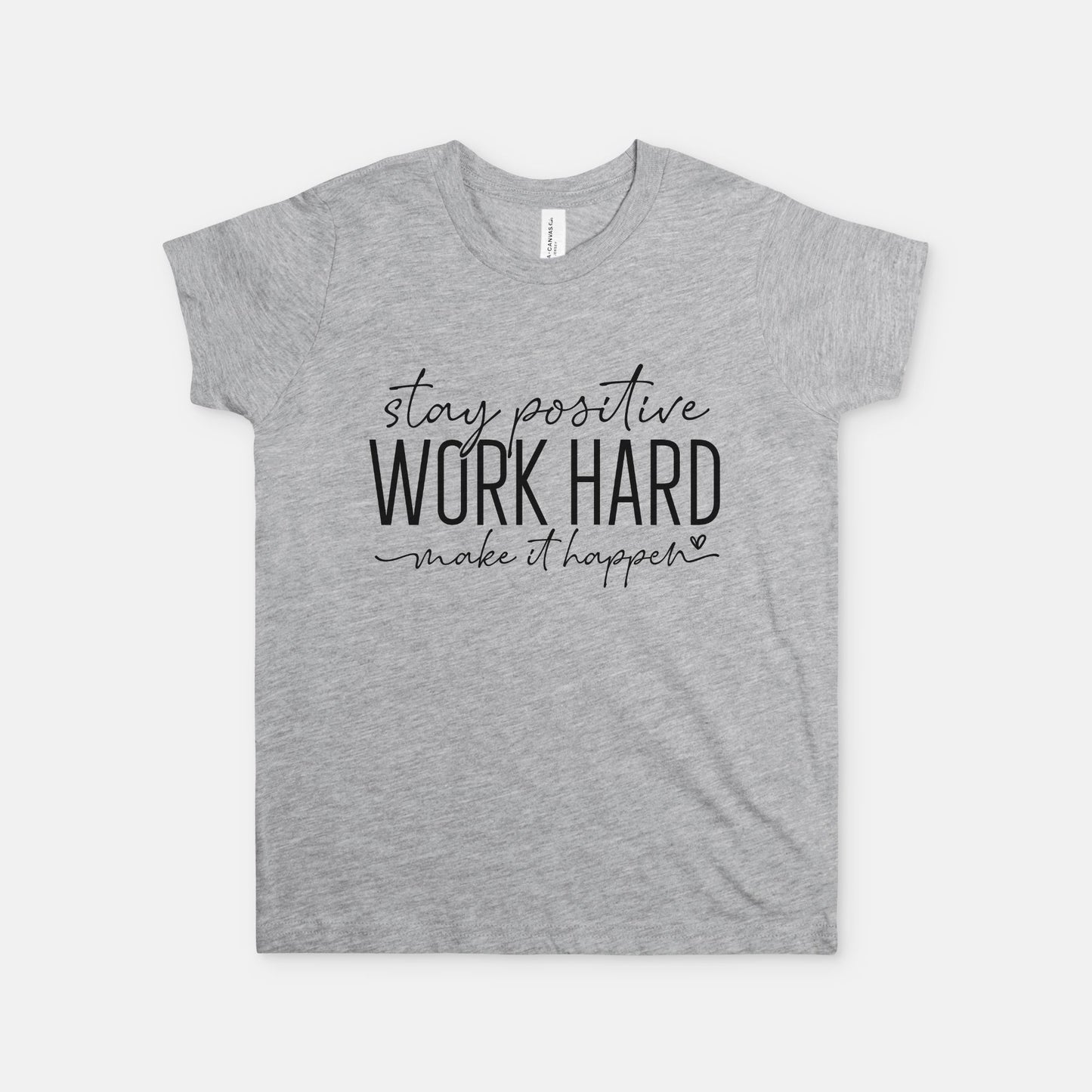 Work Hard Kids Short Sleeve Tee