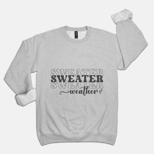 Sweater Weather Unisex Crew Neck Sweatshirt