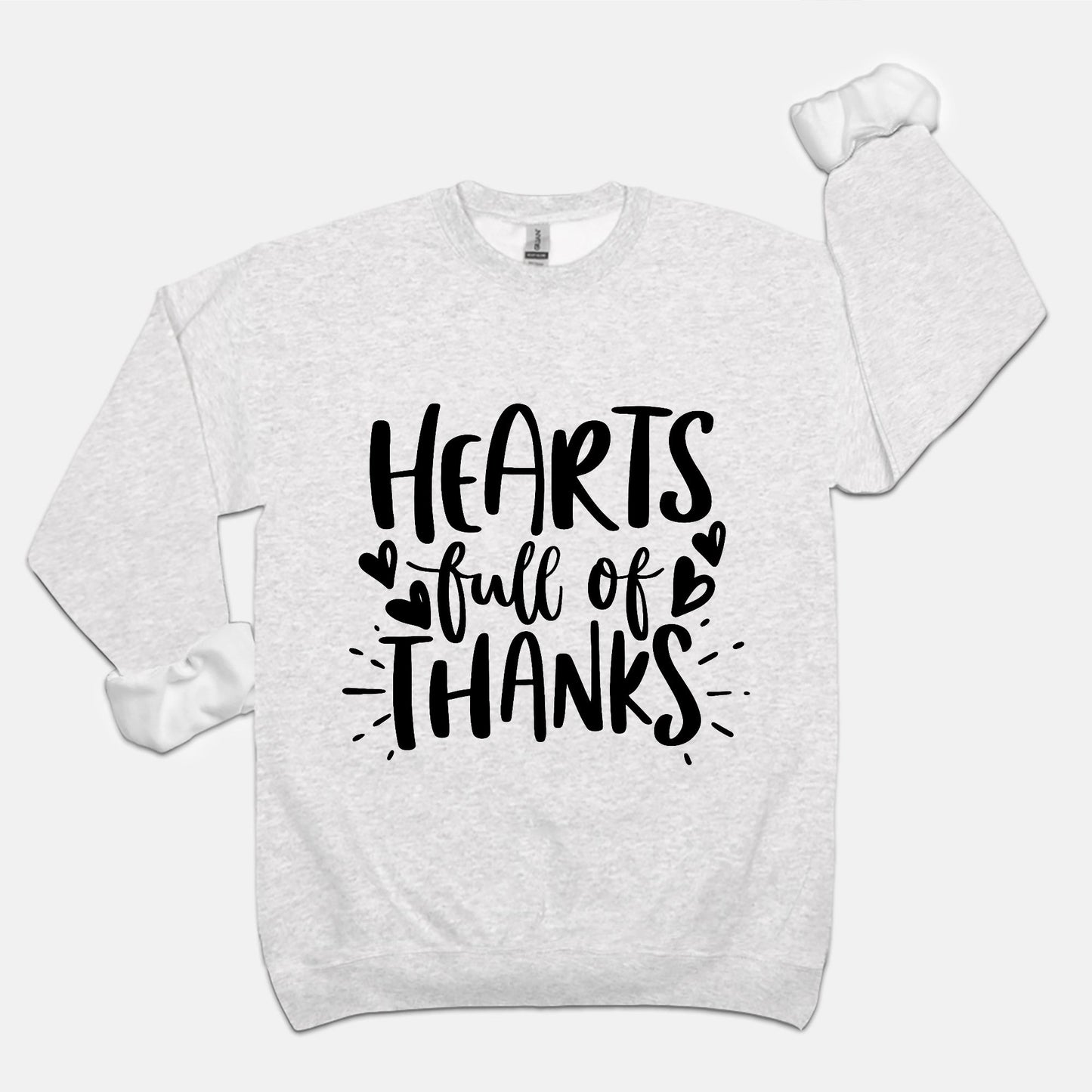 Thankful Heart Unisex Crew Neck Sweatshirt