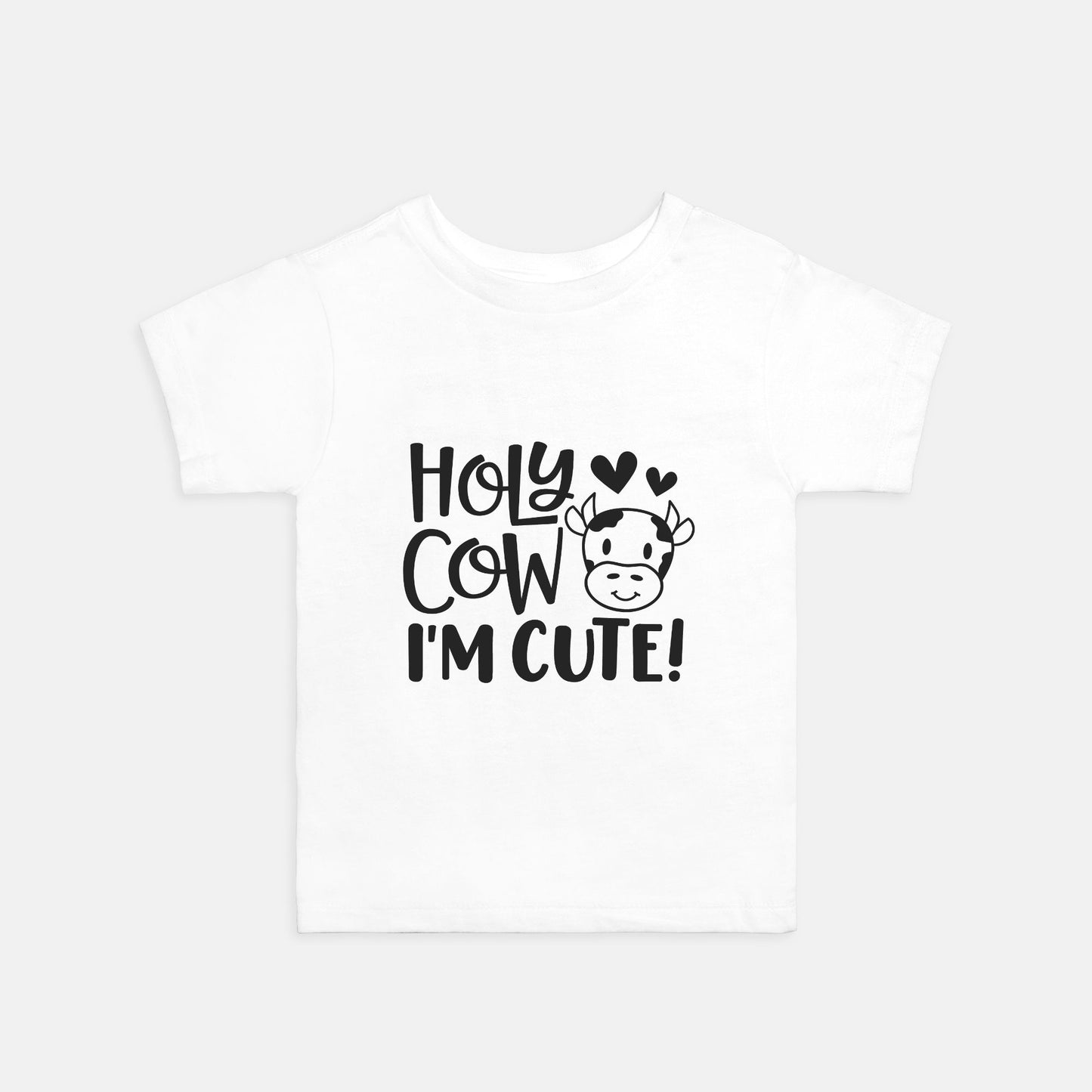 Cute Cow Toddler Tee