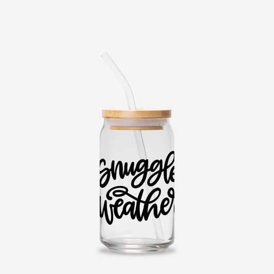 Snuggle Weather Glass Can