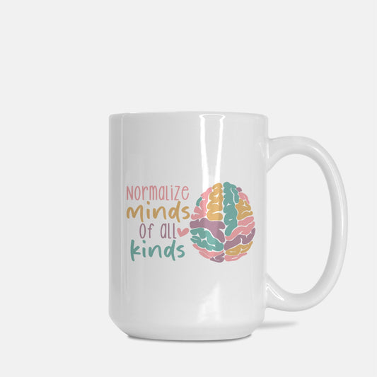 Different Minds Mug Deluxe 15oz.