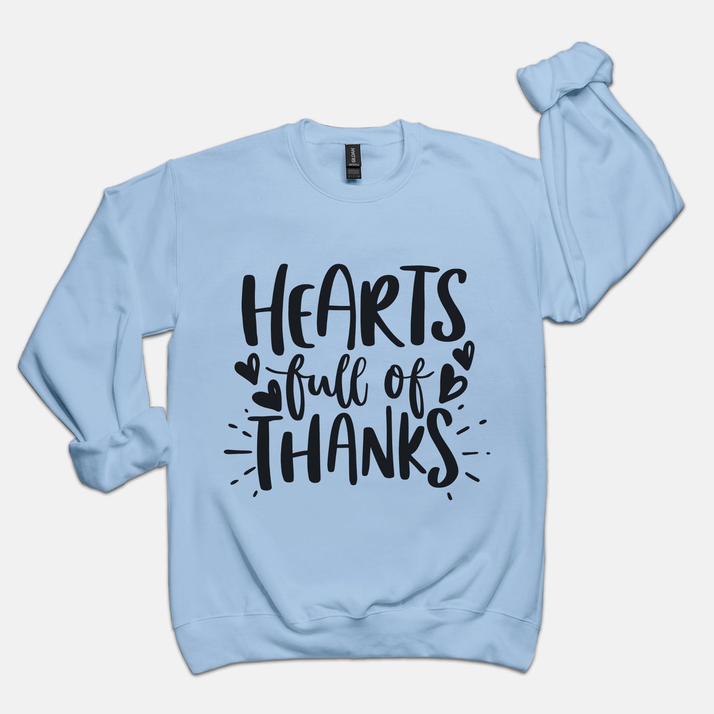 Thankful Heart Unisex Crew Neck Sweatshirt