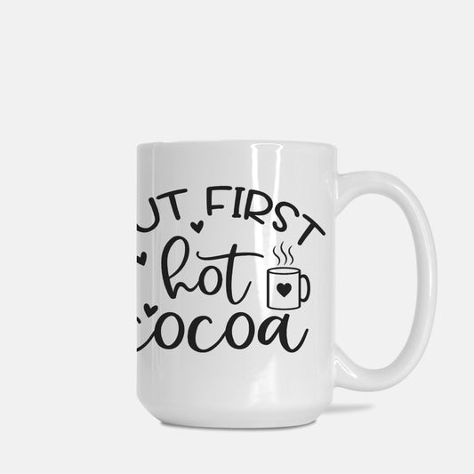 First Hot Cocoa Mug Deluxe 15oz.