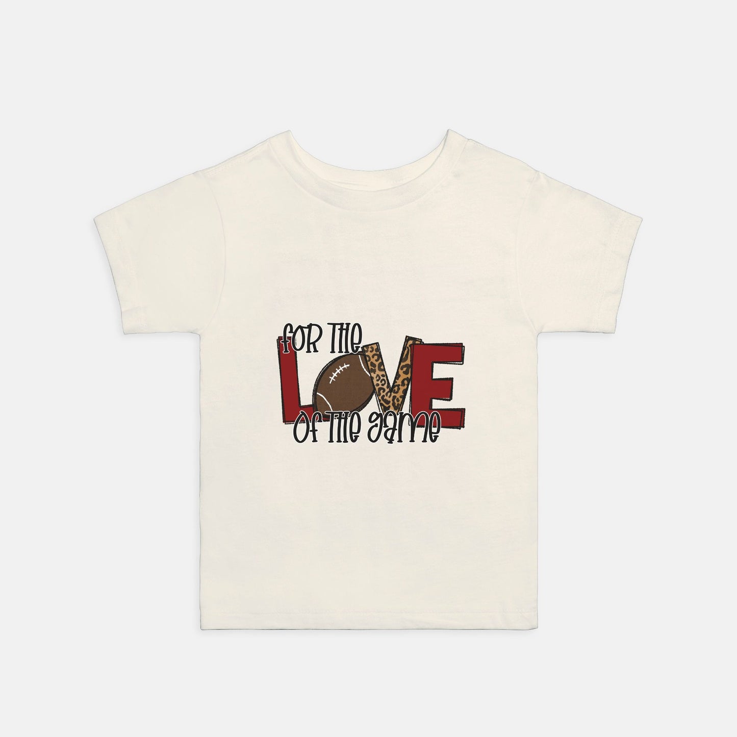 Love Football Toddler Tee