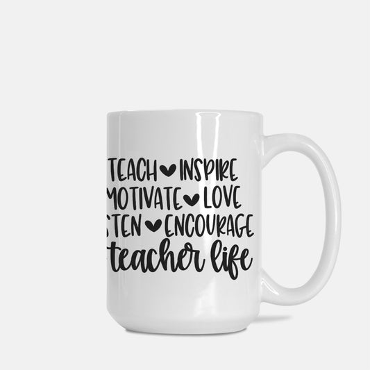 TeacherLife Mug Deluxe 15oz.