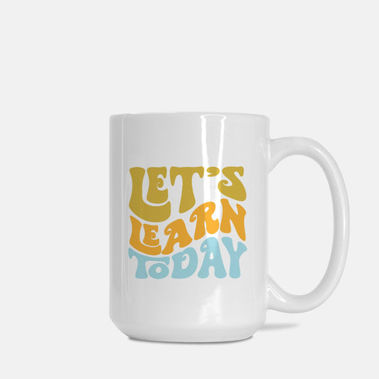 Let's Learn Mug Deluxe 15oz.