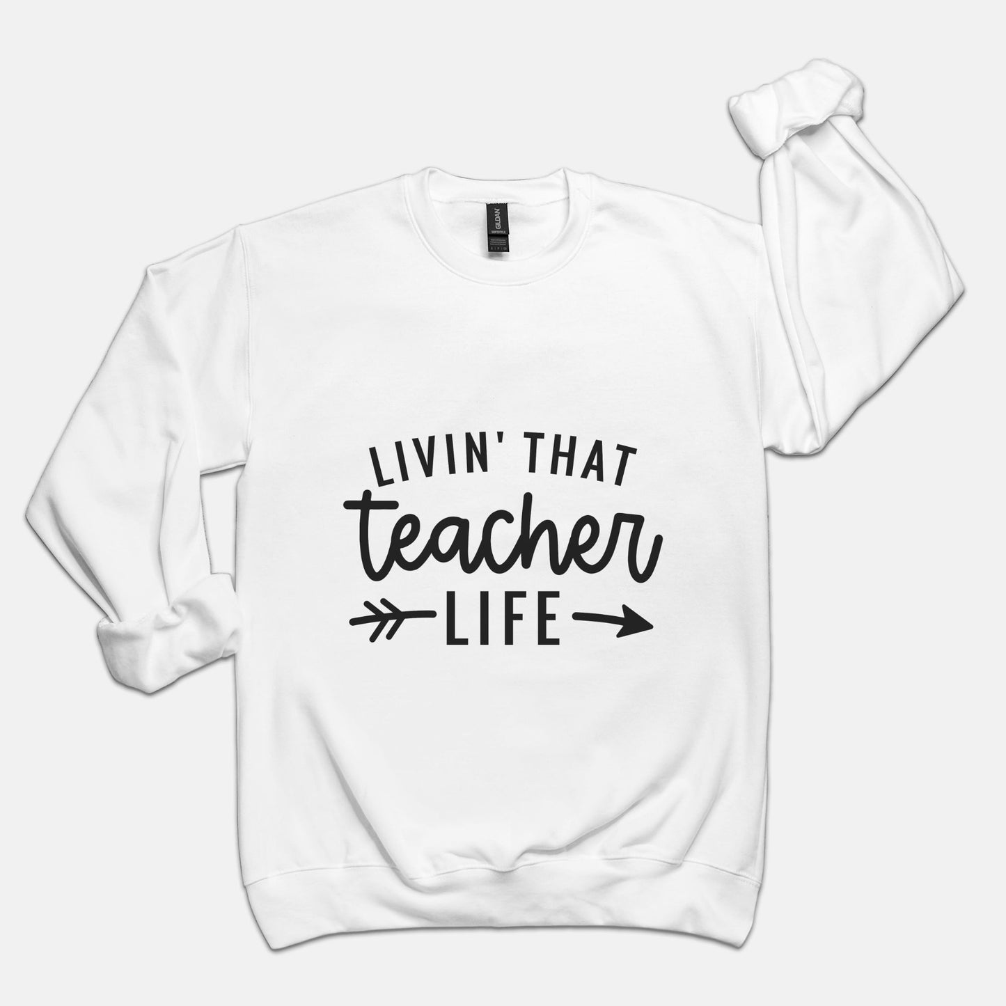 Teacher Life Unisex Crew Neck Sweatshirt