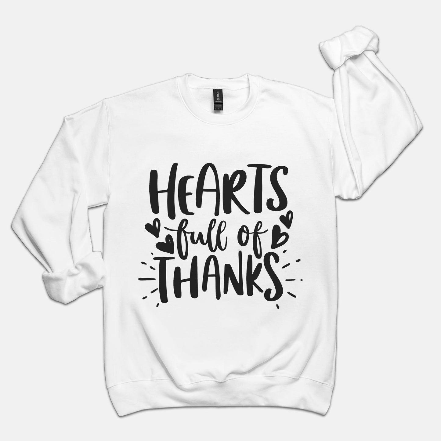 Thankful Heart Unisex Crew Neck Sweatshirt