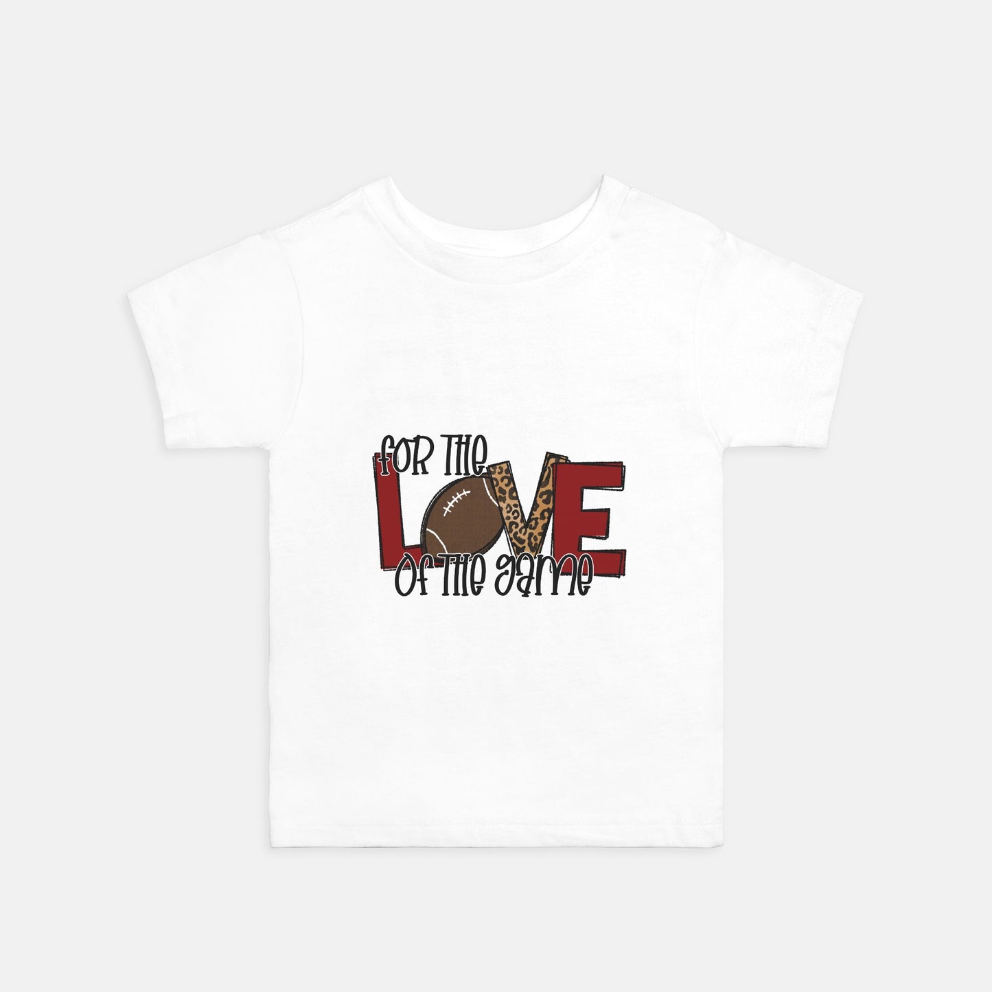 Love Football Toddler Tee