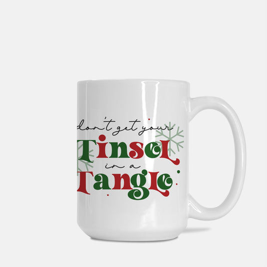 Tinsel Tangle Mug Deluxe 15oz.