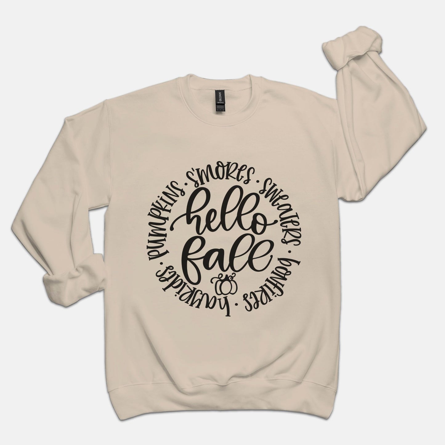 Hello Fall Unisex Crew Neck Sweatshirt