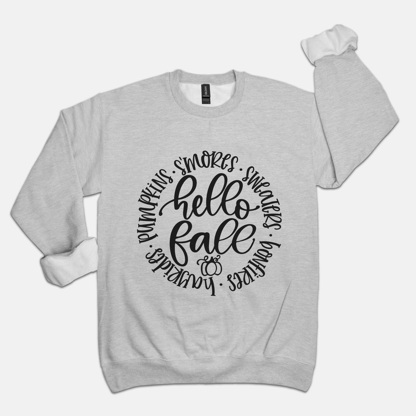 Hello Fall Unisex Crew Neck Sweatshirt