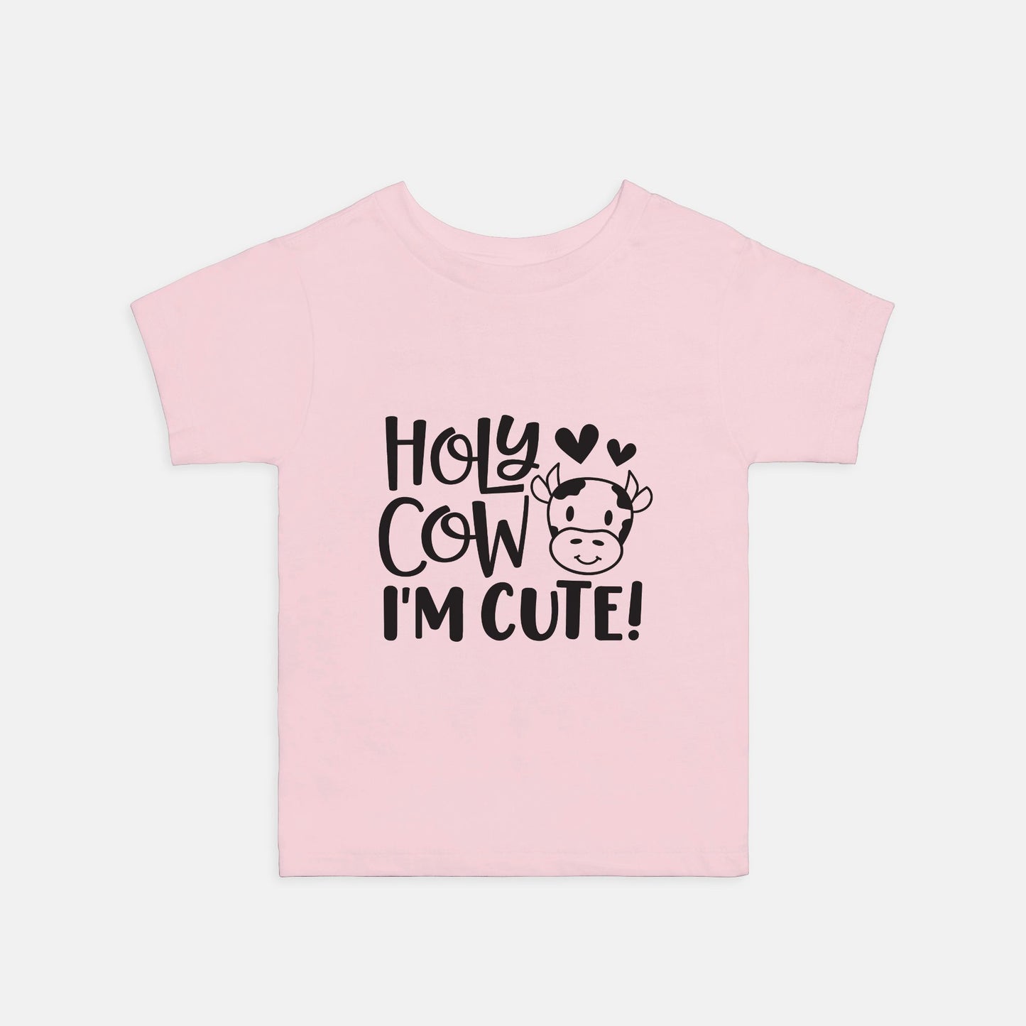 Cute Cow Toddler Tee