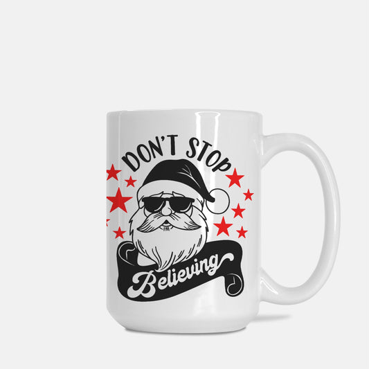 Believe in Santa Mug Deluxe 15oz.