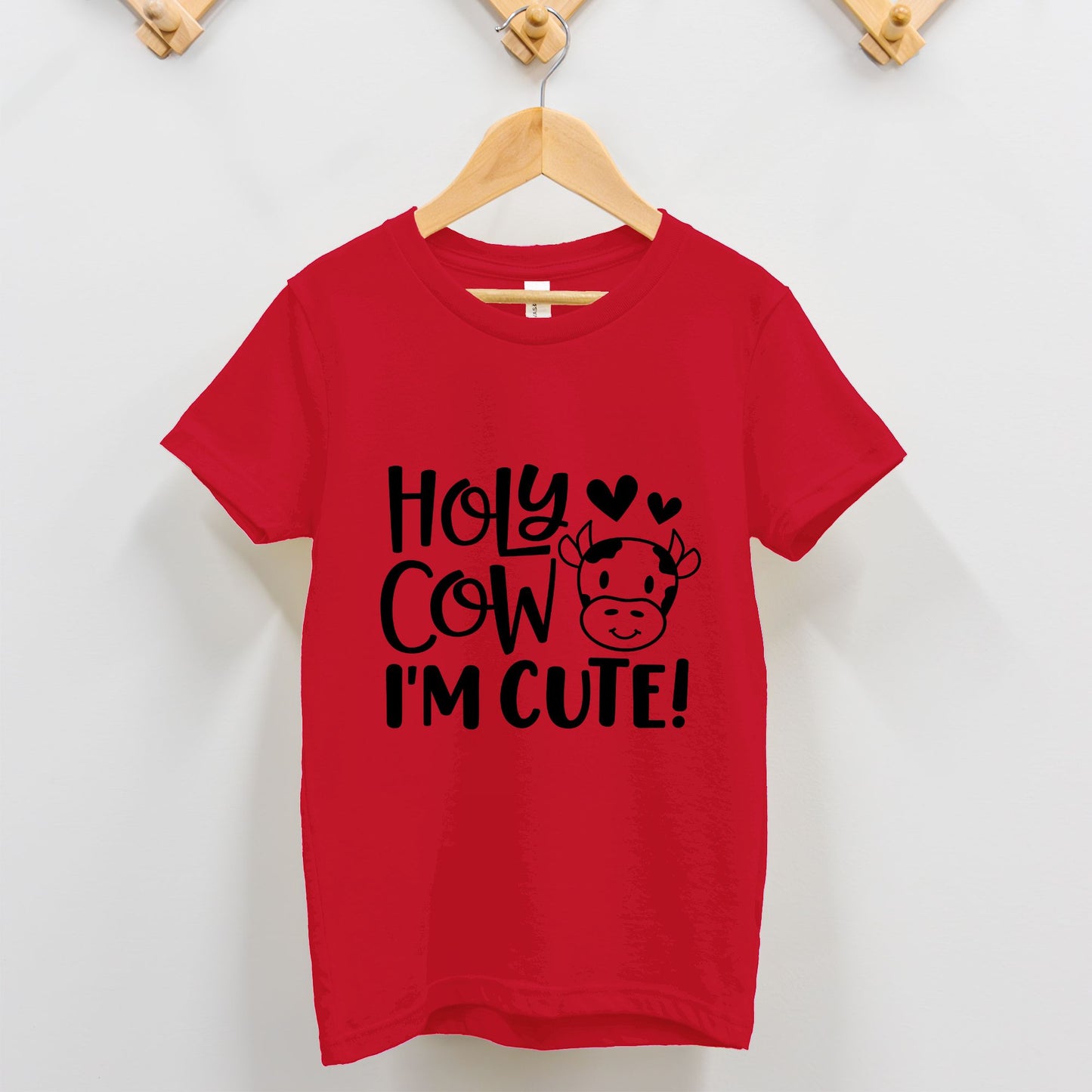 Cute Cow Toddler Tee